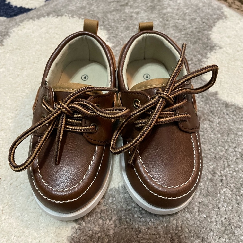 Brown dress shoes Koala kids
